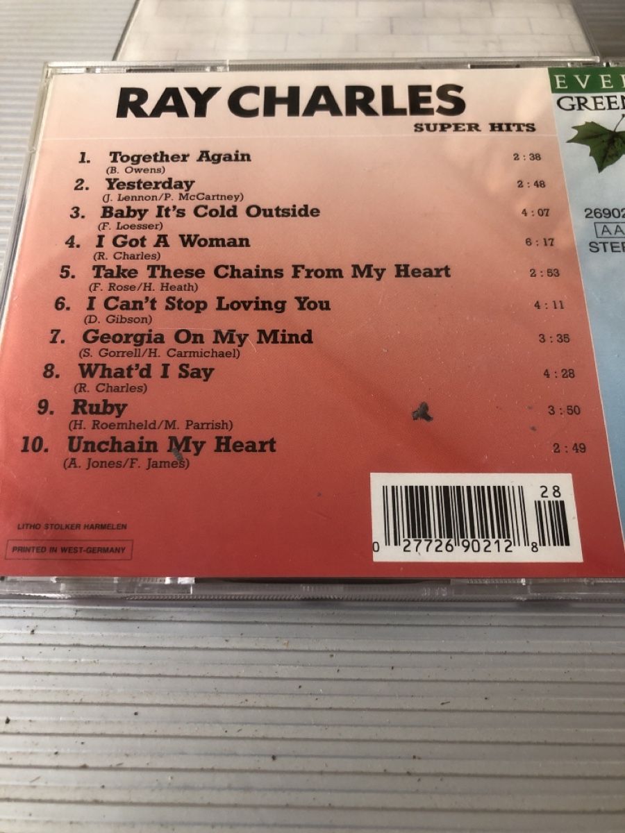 CDs: Ray Charles Super Hits CD  – Gebraucht aus Flaach von rubo7 2