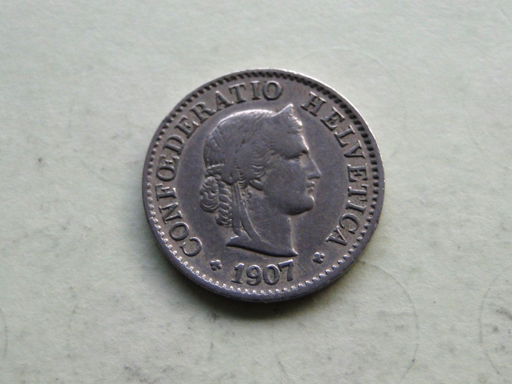 Tutti le monete: 5 Rappen 1907 – Usato da Killwangen venduto da cyrano56