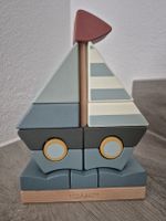 * Little Dutch * Segelboot, Steckspiel aus Holz 