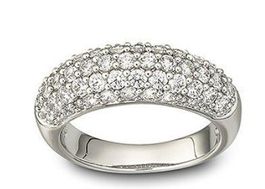 Original Swarovski Ring Maeva Crystal weiss rhodiniert 60