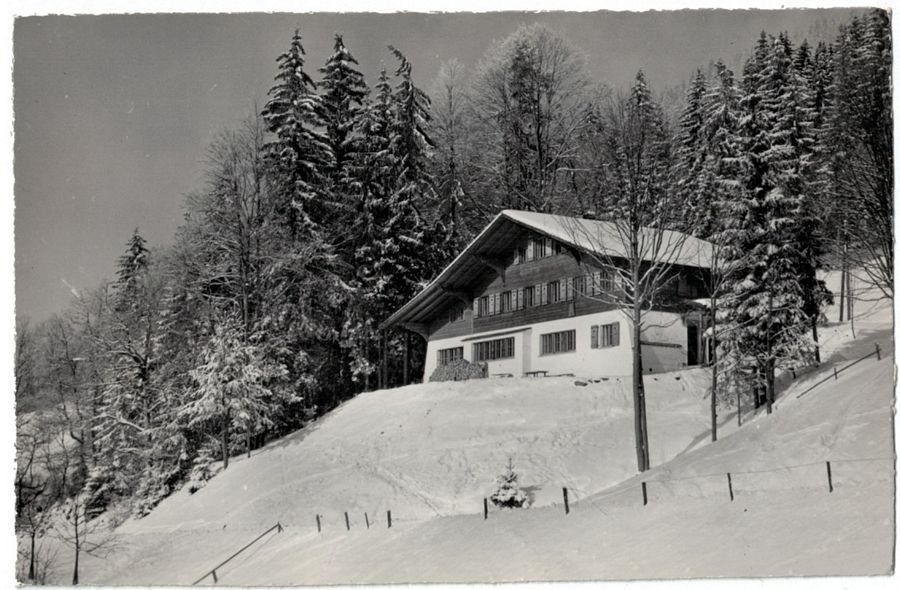 Cartoline postali: Beatenberg, Naturfreundehaus um 1950 – Usato da Frauenfeld venduto da POML