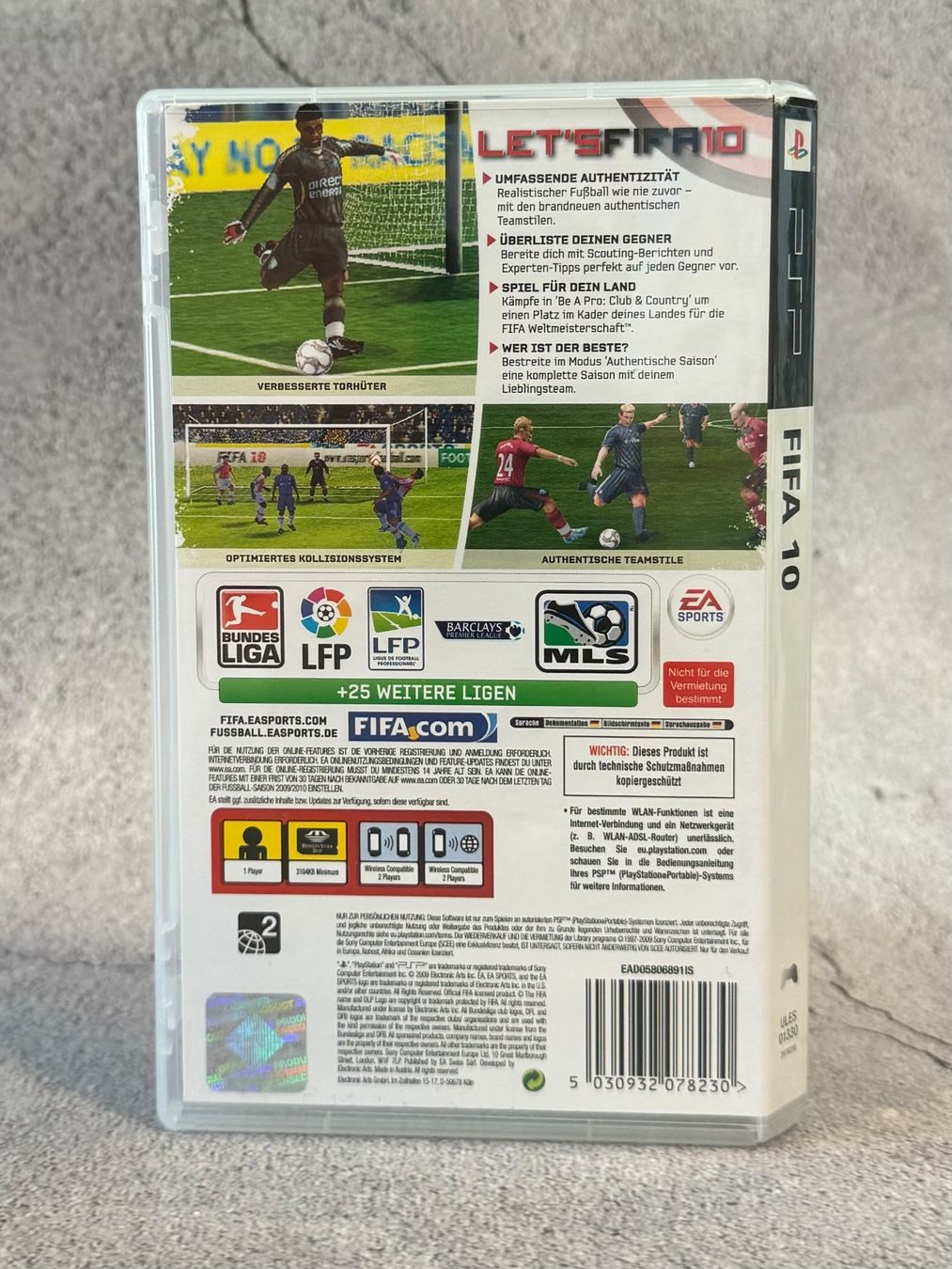 Giochi: FIFA 10 [PSP] – Usato da Niederwil SO venduto da BlueSonic 1