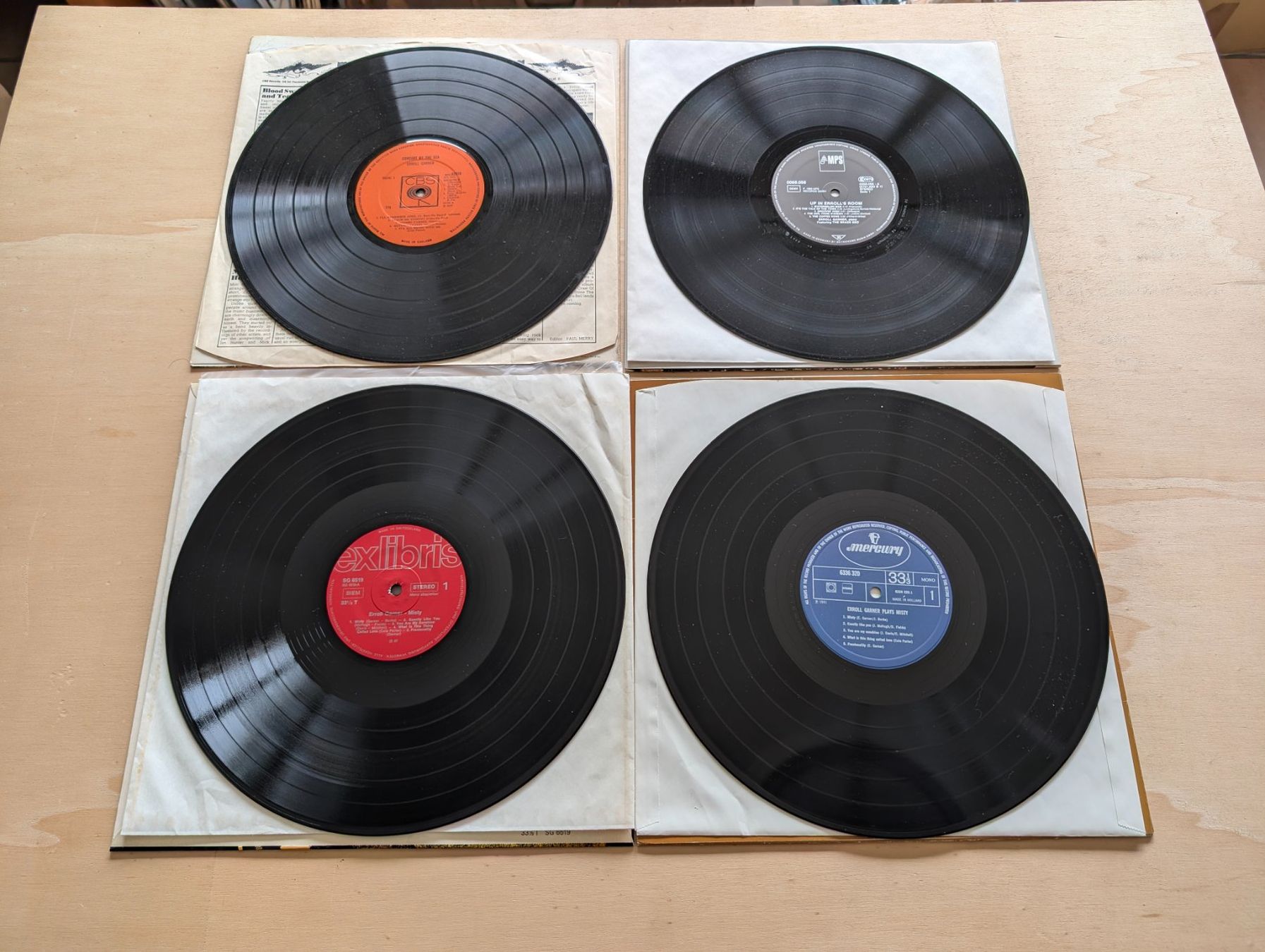 Dischi in vinile: 4 x Erroll Garner – Usato da Ebikon venduto da kisuM 4
