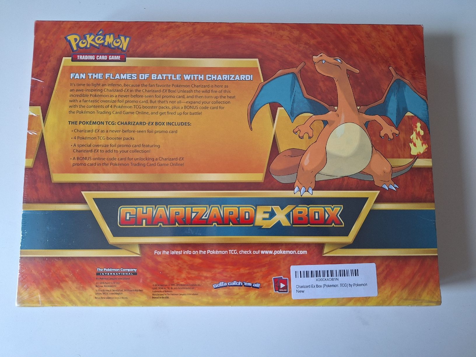 Pokémon Carte collezionabili: Pokemon Charizard ex Box Englisch – Nuovo e nell'imballaggio originale da Gossau SG venduto da worklifebalance 1
