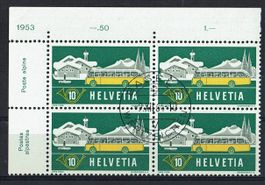 Propagande 314 et 315 en bloc de 4avec belles oblit.