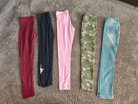 Hosen-Set für Mädchen, Grösse 140
