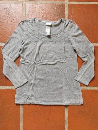 Street One; grauer Damen Pullover Gr. 34