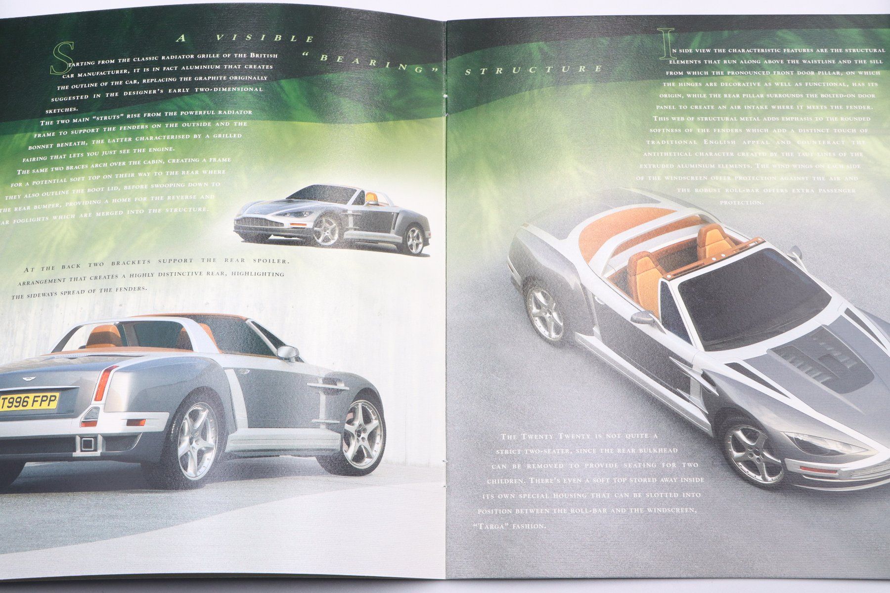 Aston Martin Documents: Aston Martin Giugiaro 2001 Prospekt – D'occasion à Bühl b.Aarberg par Collectorpassions 3