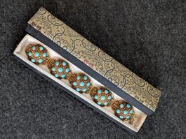 Armband Filigran mit Türkisen antik Stil gebraucht