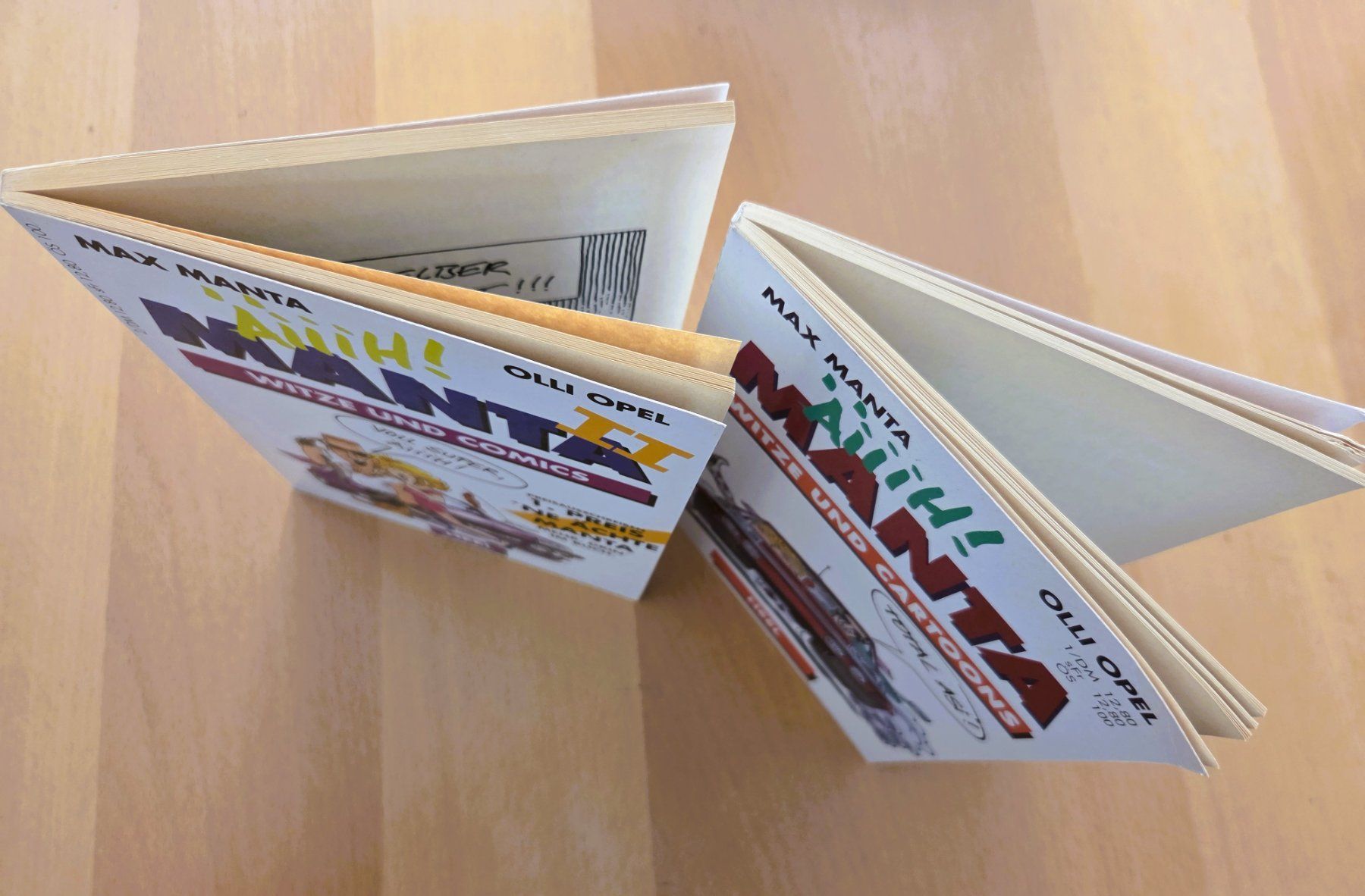 Comics: 2x COMICS / KARIKATUREN - MANTA – Gebraucht aus Brüttisellen von Nighttrain 1