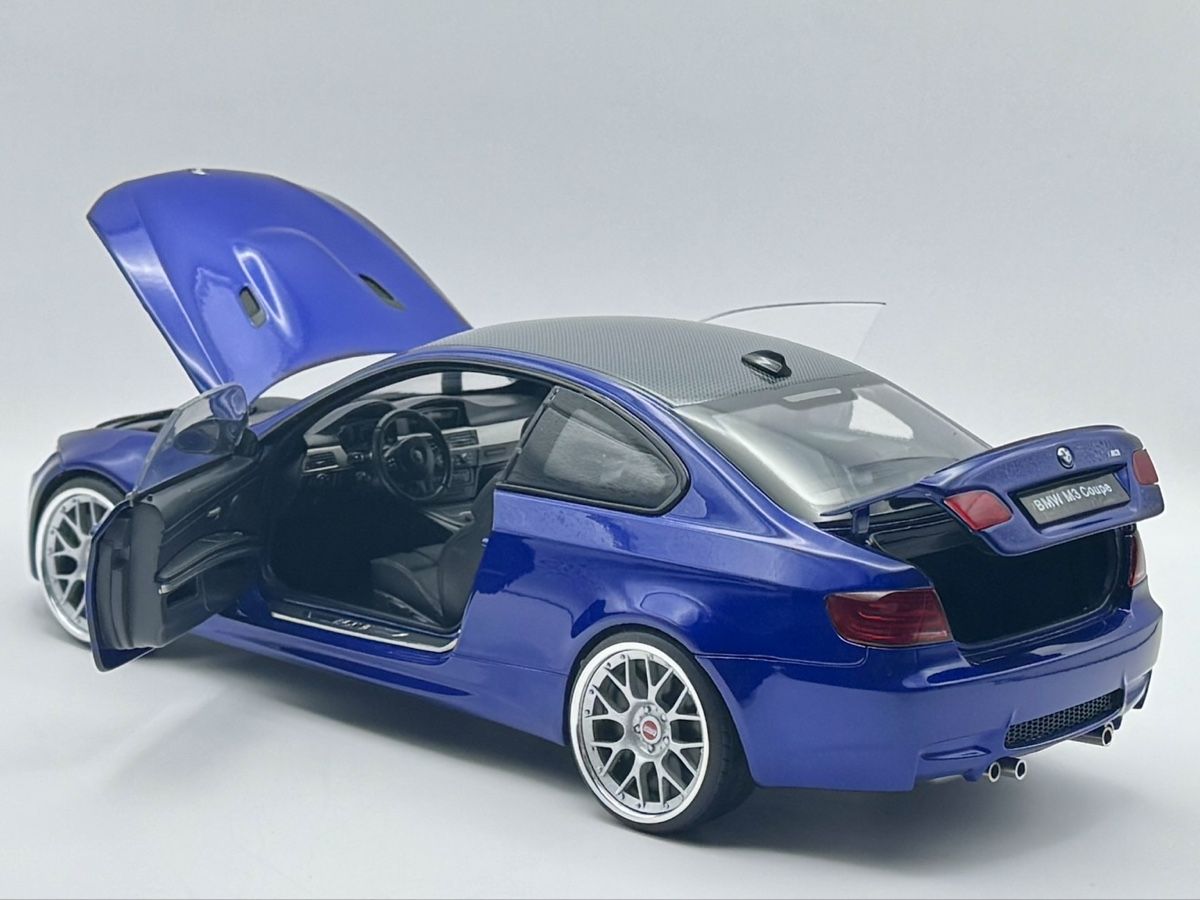 Kyosho Modellini d'auto: 1:18 BMW M3 Coupe E92 Kyosho BBS Tuning – Usato da Baar venduto da Cai 4