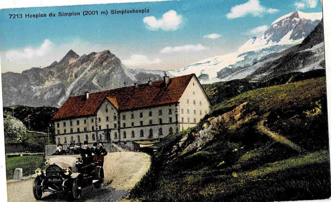 Ansichtskarten: Hotel Simplon mitOltimer – Gebraucht aus Sulz AG von Oberdanne8