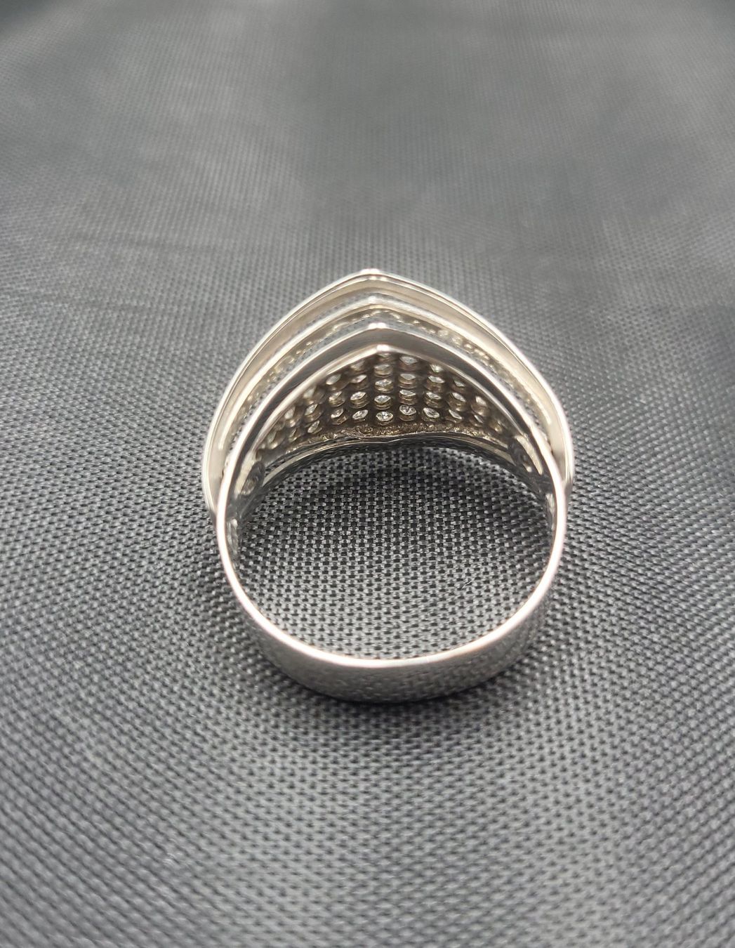 Anelli: Gold 585 Weiss Gold Mit Steine – Usato da Wald ZH venduto da Dasilver 7