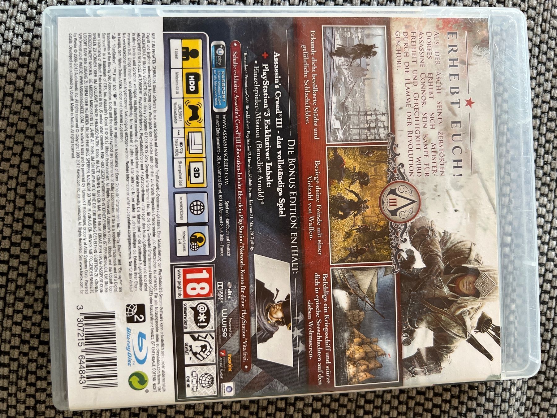 Spiele: Assassin‘s Creed 3 – Gebraucht aus Moosseedorf von nicu006 1