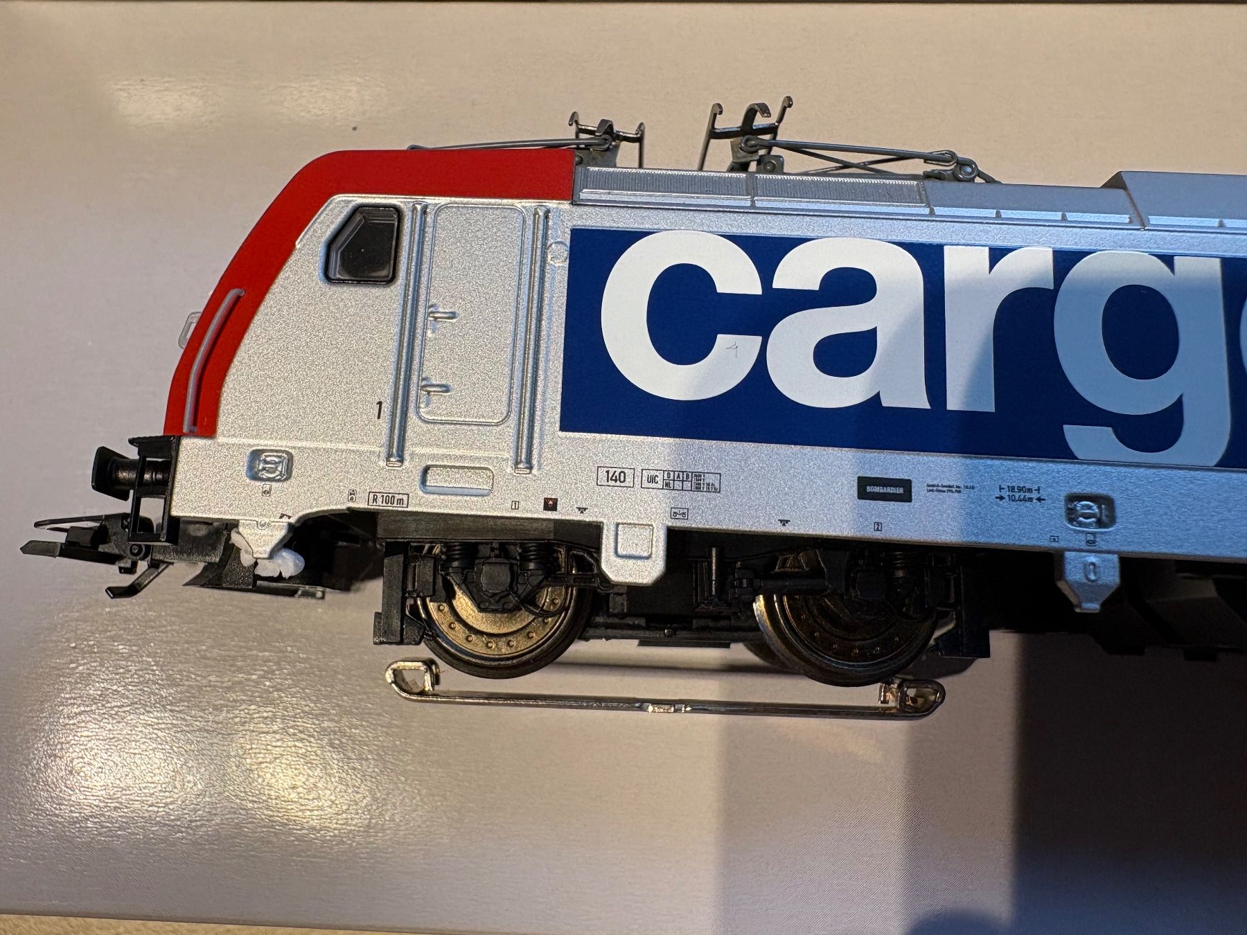 Märklin Modellini di ferrovie: Maerklin 36607 SBB BR 186 Railpool – Nuovo e nell'imballaggio originale da Corcelles Payerne venduto da Pierre66 4