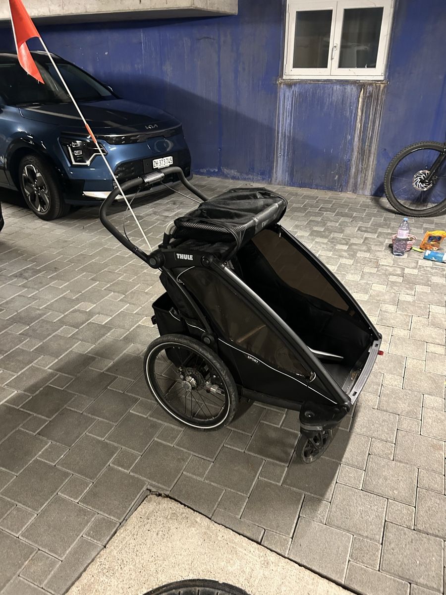 Thule Carrozzine: Thule Veloanhänger – Usato da Nürensdorf venduto da callstrunz 2