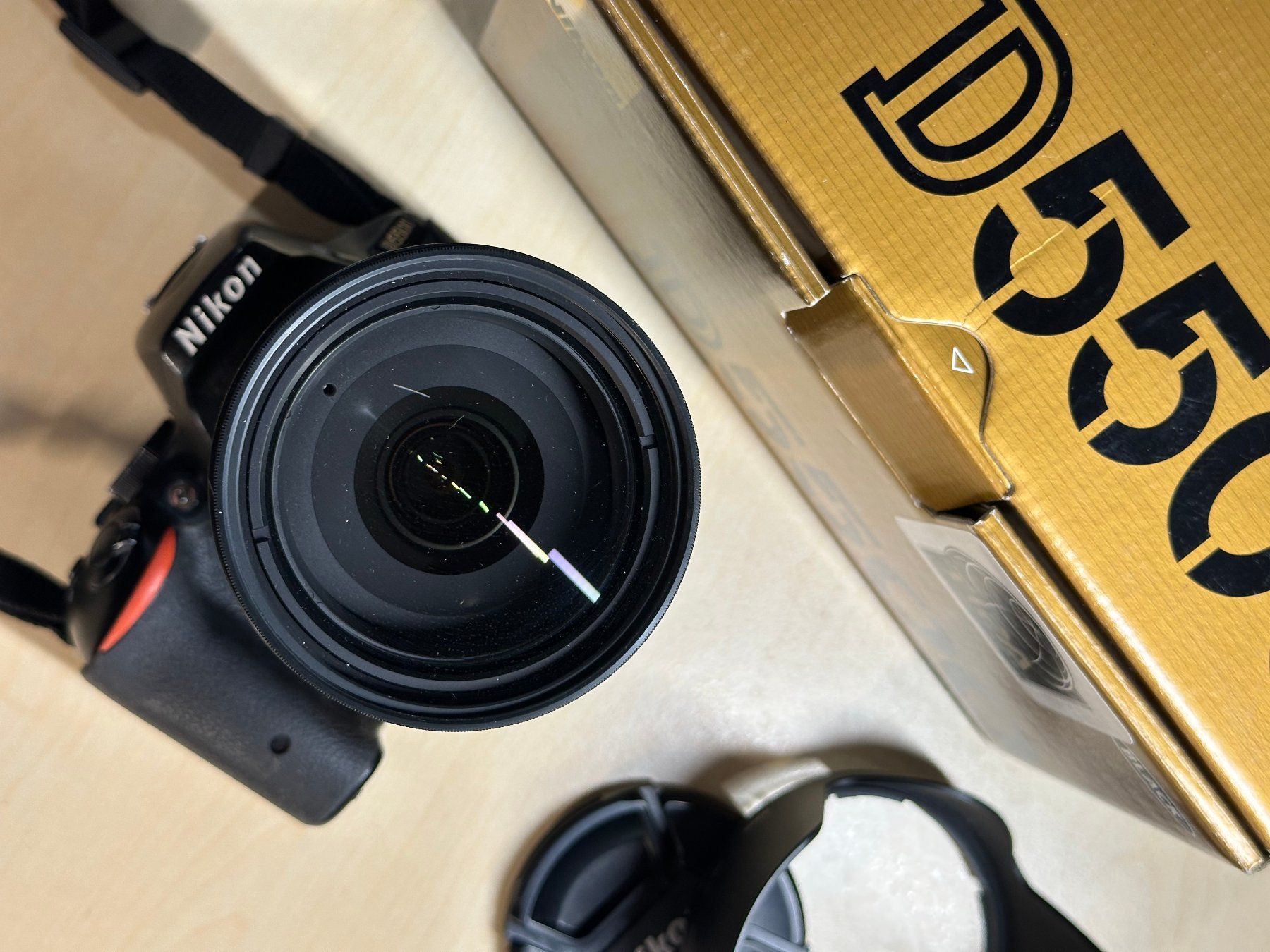 Nikon Kamera: Nikon D5500 Spiegelreflexkamera Set gebraucht – Gebraucht aus Ebertswil von Joy8 5