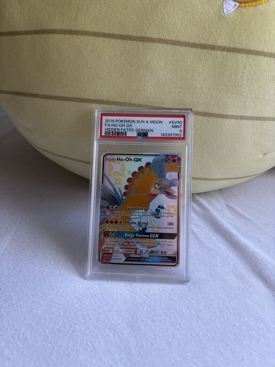 Pokémon Carte collezionabili: Shiny Ho-Oh GX PSA 9 AB 1CHF 👀 – Nuovo (secondo la descrizione) da St. Gallen venduto da fedetinell