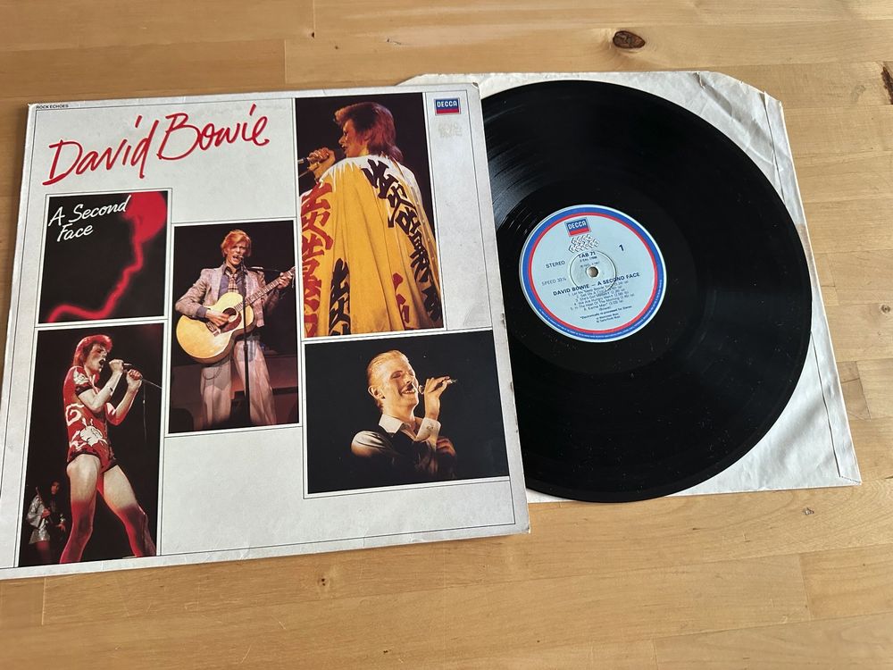 DAVID BOWIE tolle Kult LP A second face mit 1966/1967 Songs (Neu und ...