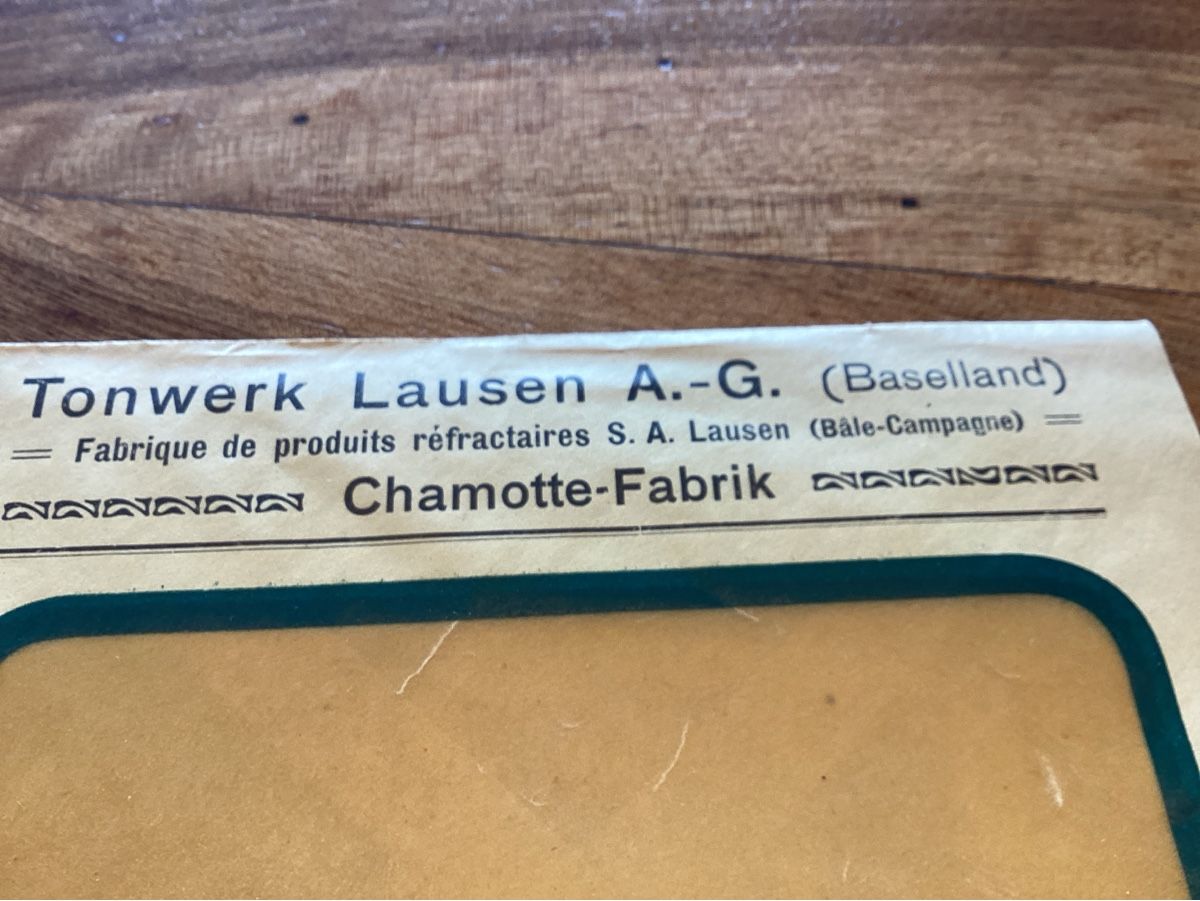 SBB/CFF/FFS Dokumente: Lausen 2 documents 1916 et 1938 – Gebraucht aus Luc (Ayent) von Rebouille 2