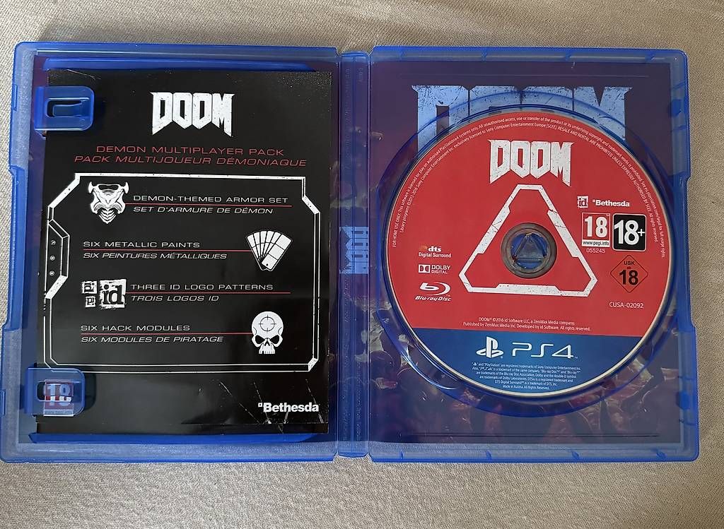 Giochi: Doom Ps4 / Ps5 Spiel – Usato da Winterthur venduto da adr1an 2