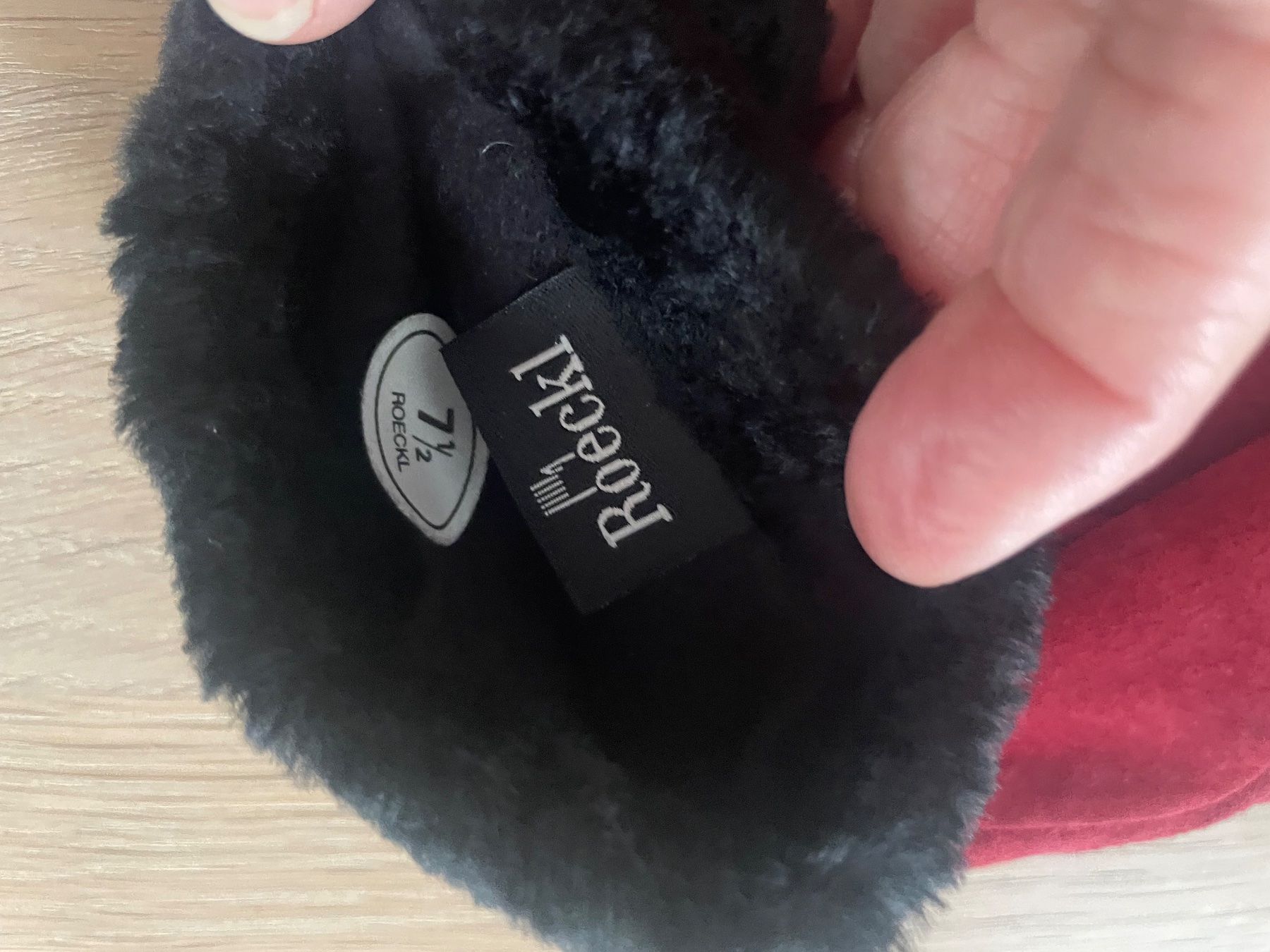Roeckl Guanti & manicotti: ROECKL Wildleder Handschuhe - Gr. 7 1/2 – Usato da Hünenberg See venduto da DND5 3