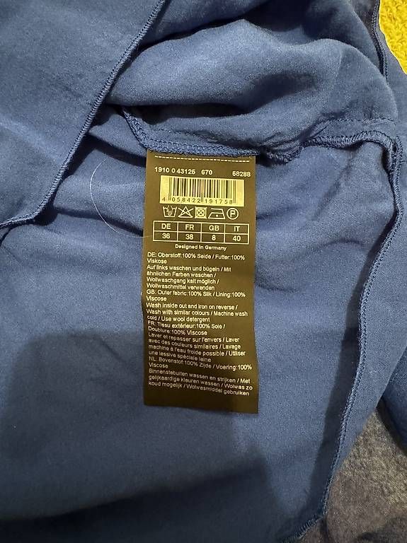Camicette: Hallhuber 100% Seiden Bluse , Grösse 36 – Usato da Zuerich venduto da Am81 4