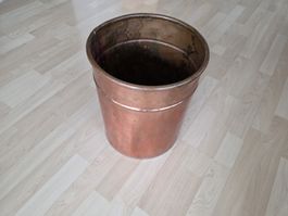 Kupfertopf, Übertopf, Topf Kupfer  als Schirmständer etc.