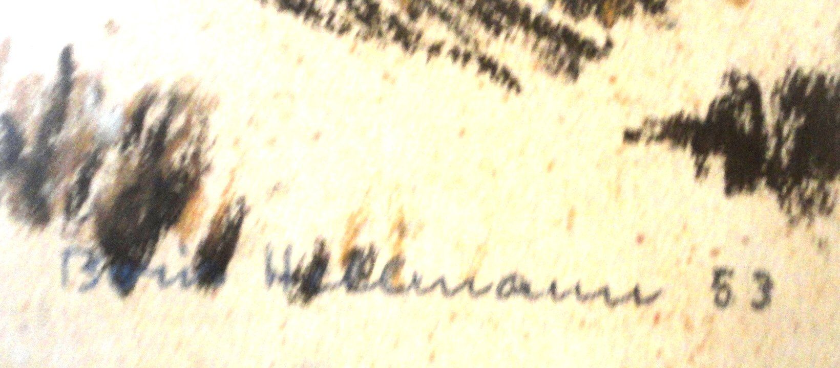 Dipinti: Hellmann Boris Aquarell – Nuovo (secondo la descrizione) da zurich venduto da Skauktion 3