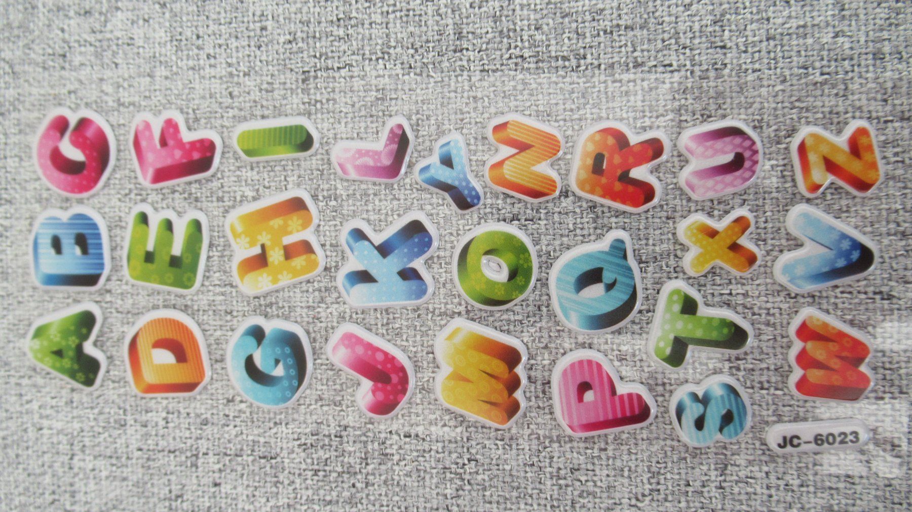 Sticker: Buchstaben Aufkleber / Alphabet Stickers – Nuovo e nell'imballaggio originale da Zürich venduto da tanner83 1