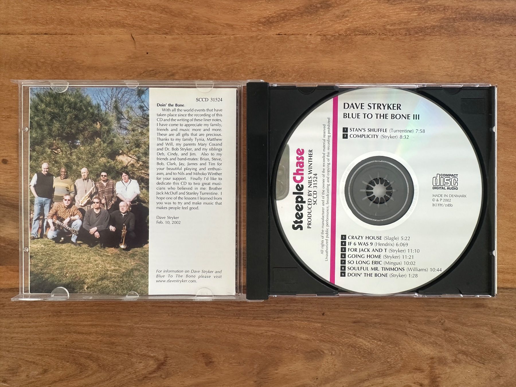 CDs: Dave Stryker - Blue to the Bone III - Jazz, Post Bop CD – Gebraucht aus Horgen von flyingpenguin2000 1