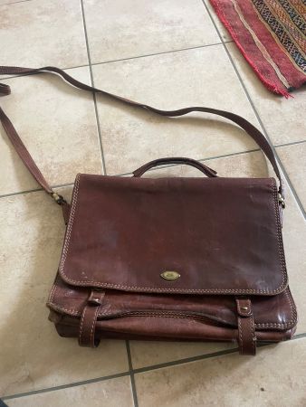 The Bridge Handtasche vintage retro Ledertasche