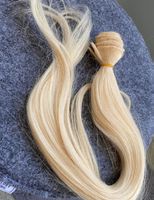 Hellblond Extensions Echthaar Tresen 65cm 100Gr.
