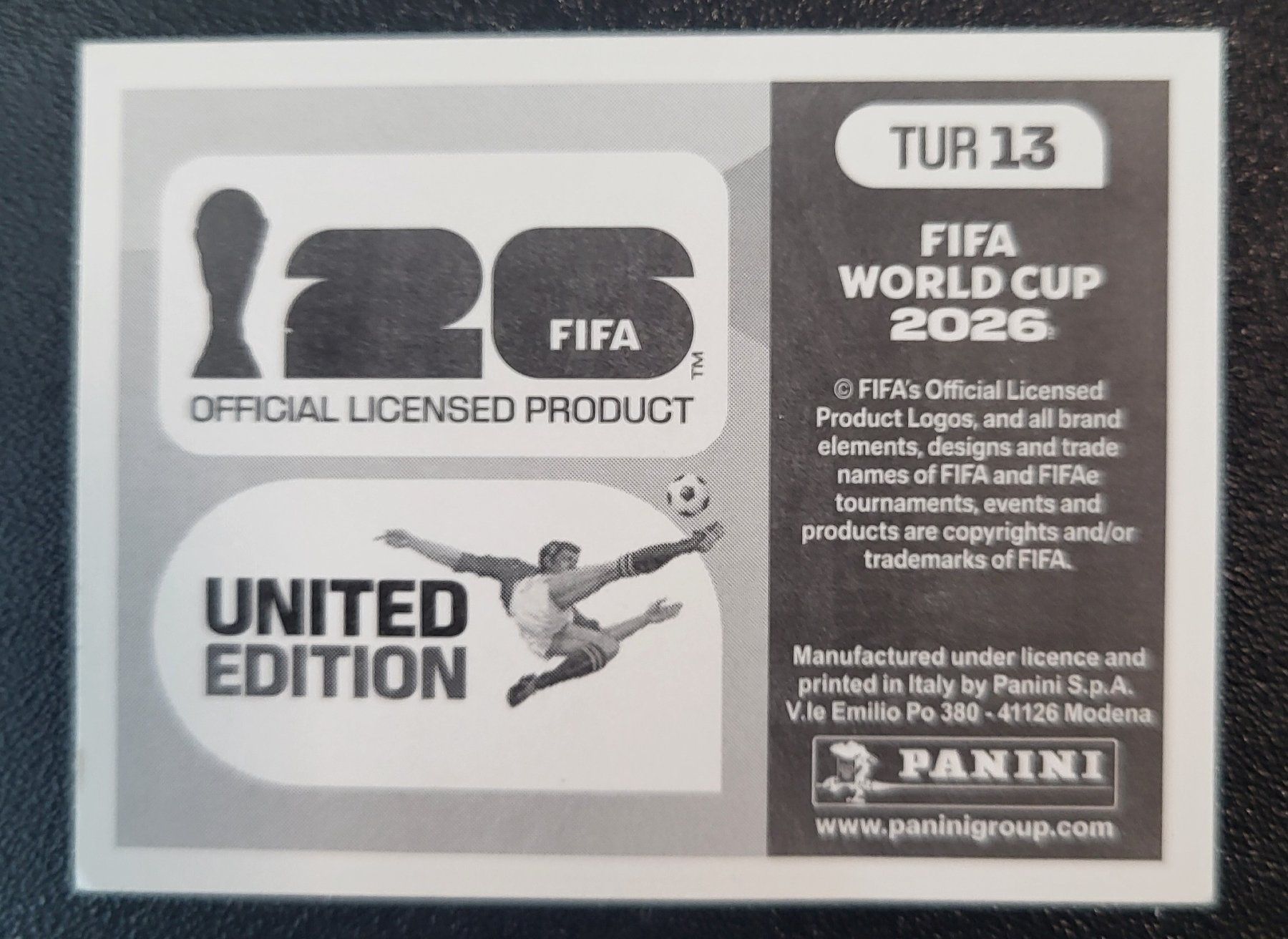 Panini Sammelbilder & Trading cards: Panini - TUR 13 – Neu (gemäss Beschreibung) aus Ehrendingen von Fisy 1
