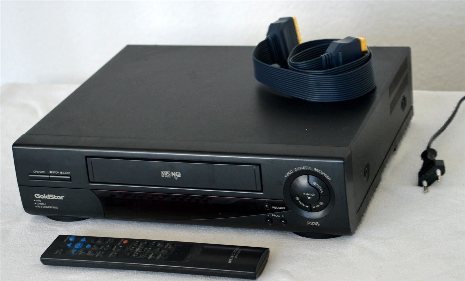 Registratori: Videorecorder VHS Goldstar P23S magnétoscope – Usato da Collonges venduto da arashee 3