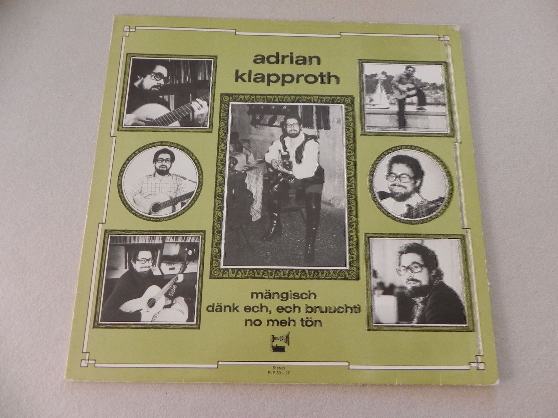 Dischi in vinile: Schweizer LP Adrian Klapproth um 1975 – Usato da Siebnen venduto da krimsie