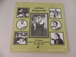 Schweizer LP Adrian Klapproth um 1975