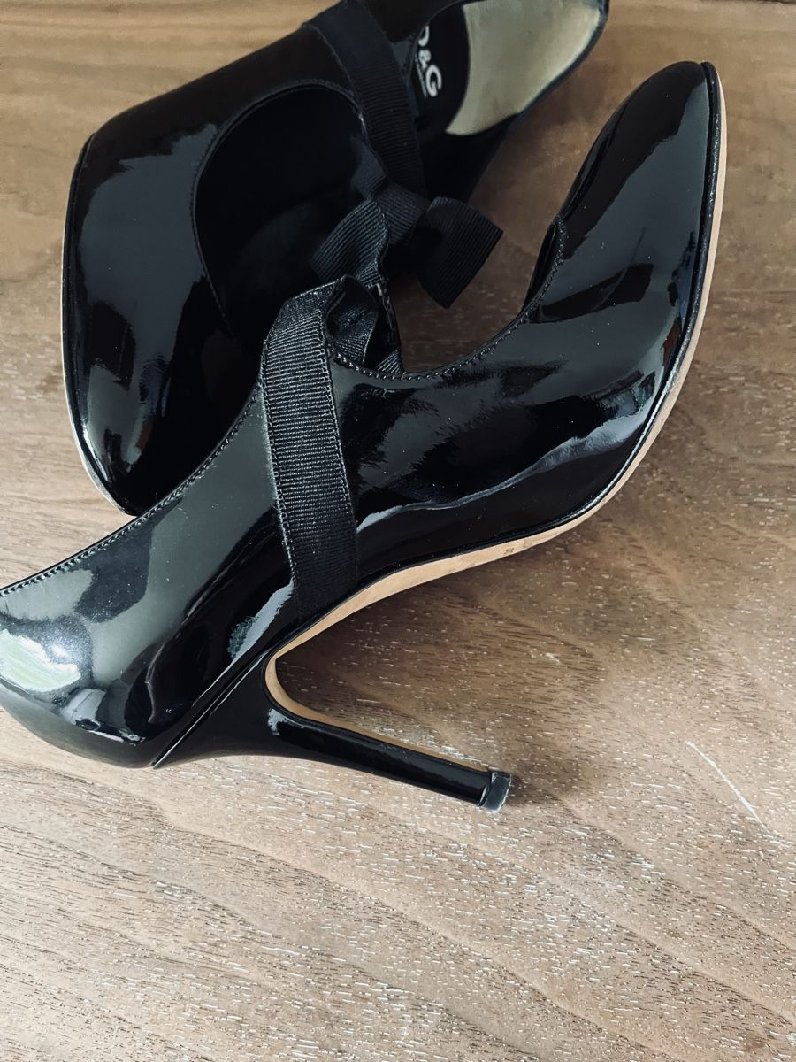 Dolce & Gabbana Scarpe da donna: D&G High Heels Lackschwarz – Nuovo (secondo la descrizione) da Biel/Bienne venduto da lar_p2yy 1