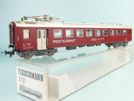 Fleischmann 5131 SBb Restaurant, Märklin Kupplung, neuwertig