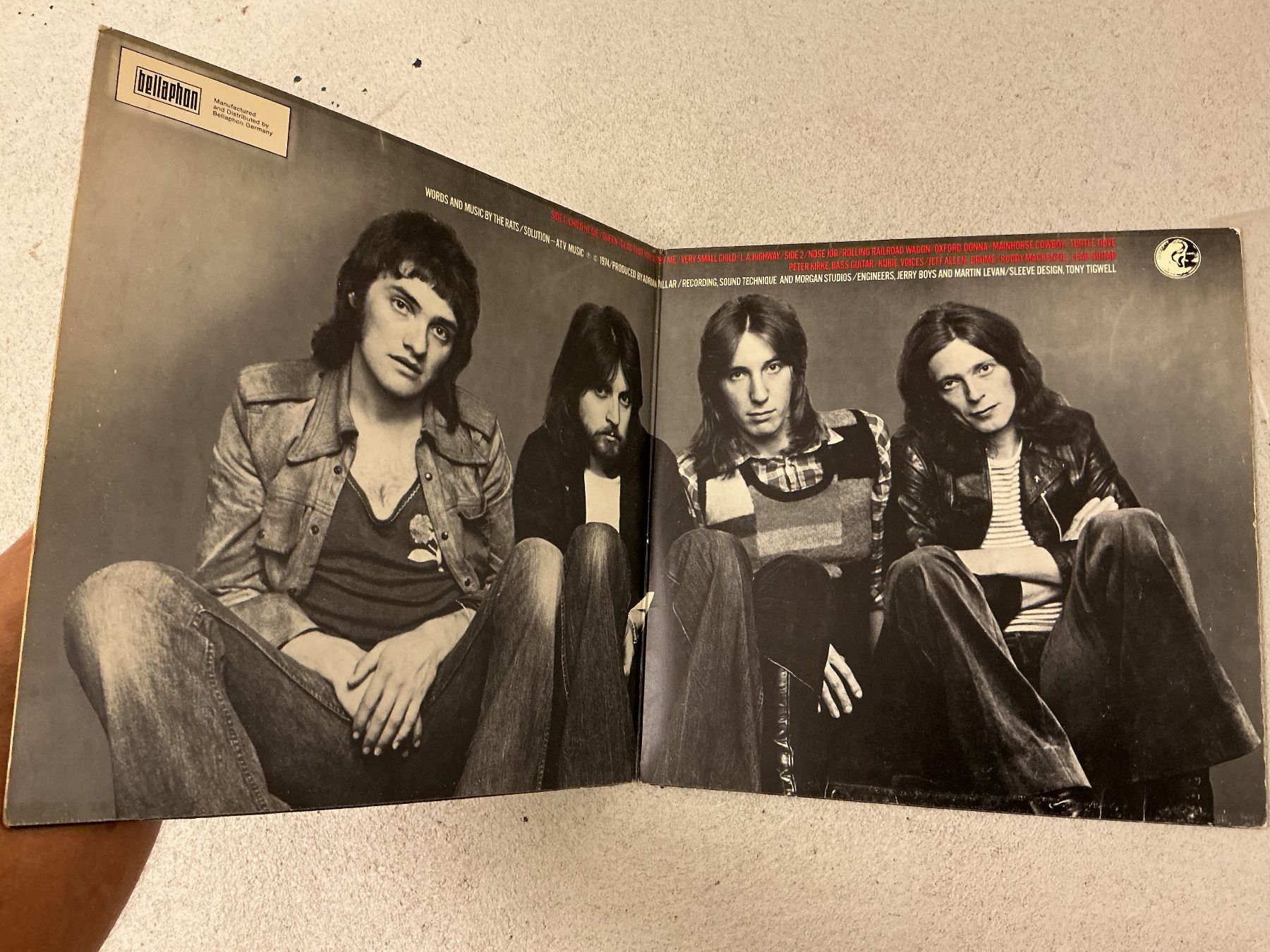 Schallplatten: Rats LP - First (VG+) – Gebraucht aus Winterthur von Tumko-Vinyl 1