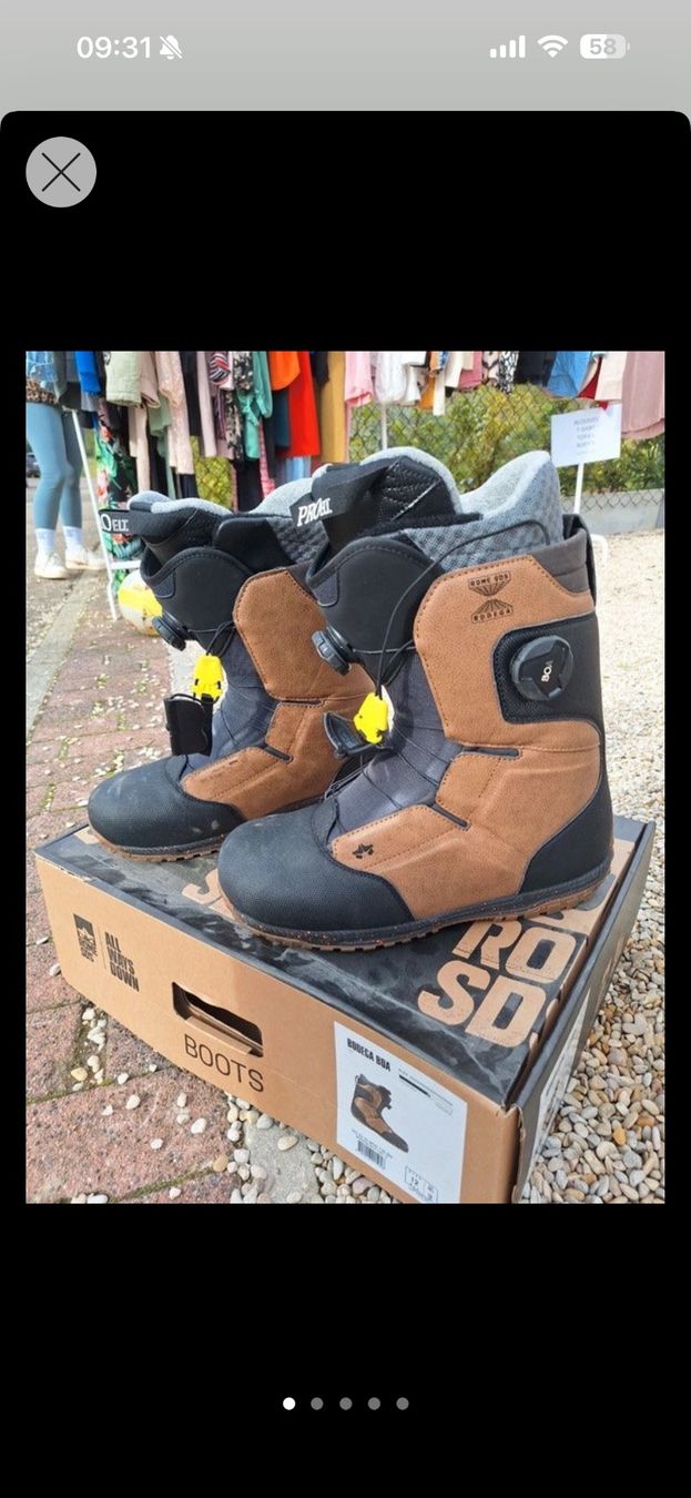 Scarpe da uomo: Boots Snowboard Rome SDS Bodega BOA 45.5 – Usato da Zürich venduto da kar_w7kz