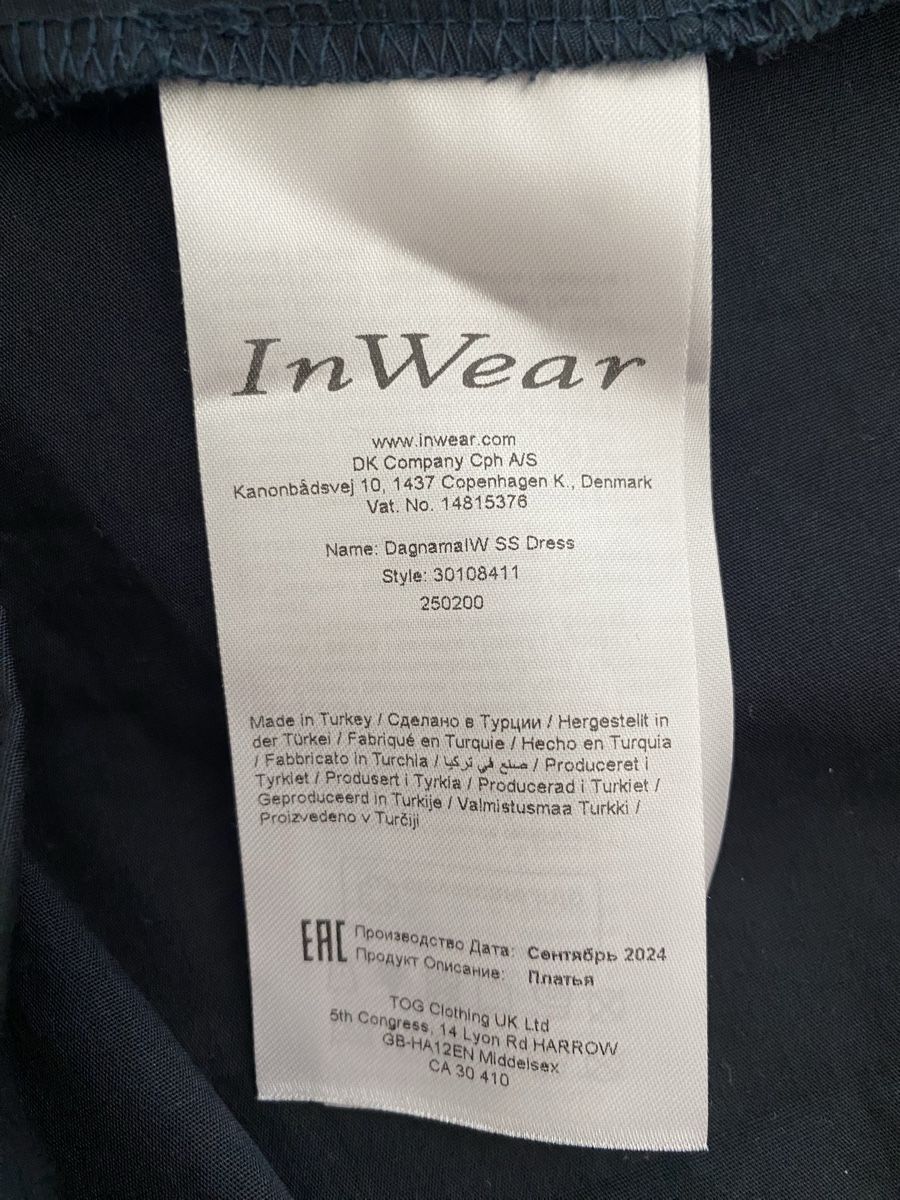 Kleider: InWear Kleid 100% Baumwolle – Neu (gemäss Beschreibung) aus St. Gallen von delideja01 4
