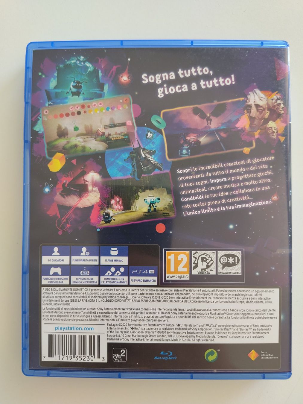 Sony Giochi: Dreams – PS4 – Usato da Glattpark (Opfikon) venduto da MRiva 1