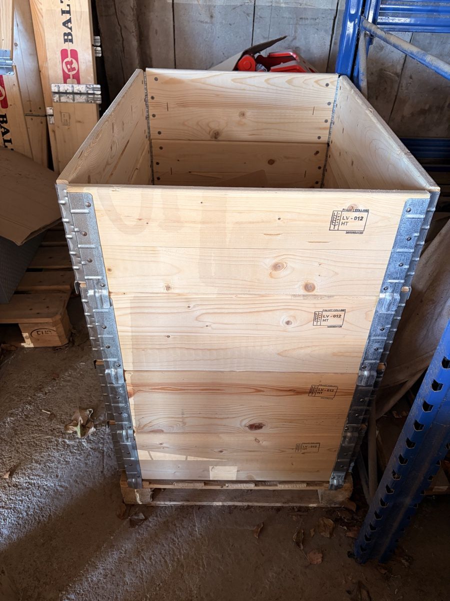 Pallets: Palettenrahmen halbe Grösse 10 Stück – Usato da Bern venduto da Patruuna 2
