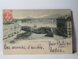 Genève - Place des Alpes  1905