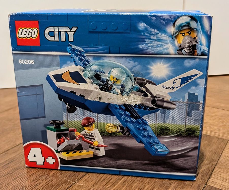 LEGO City Polizei Flugzeugpatrouille (60206) (Neu und originalverpackt ...