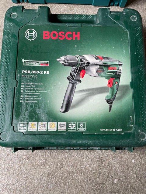 Bosch Trapani: Bosch Bohrmaschine PSB 850-2 RE – Usato da Emmen venduto da Aribini