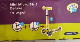 3 in 1-Mini Micro Trottinett / NEU