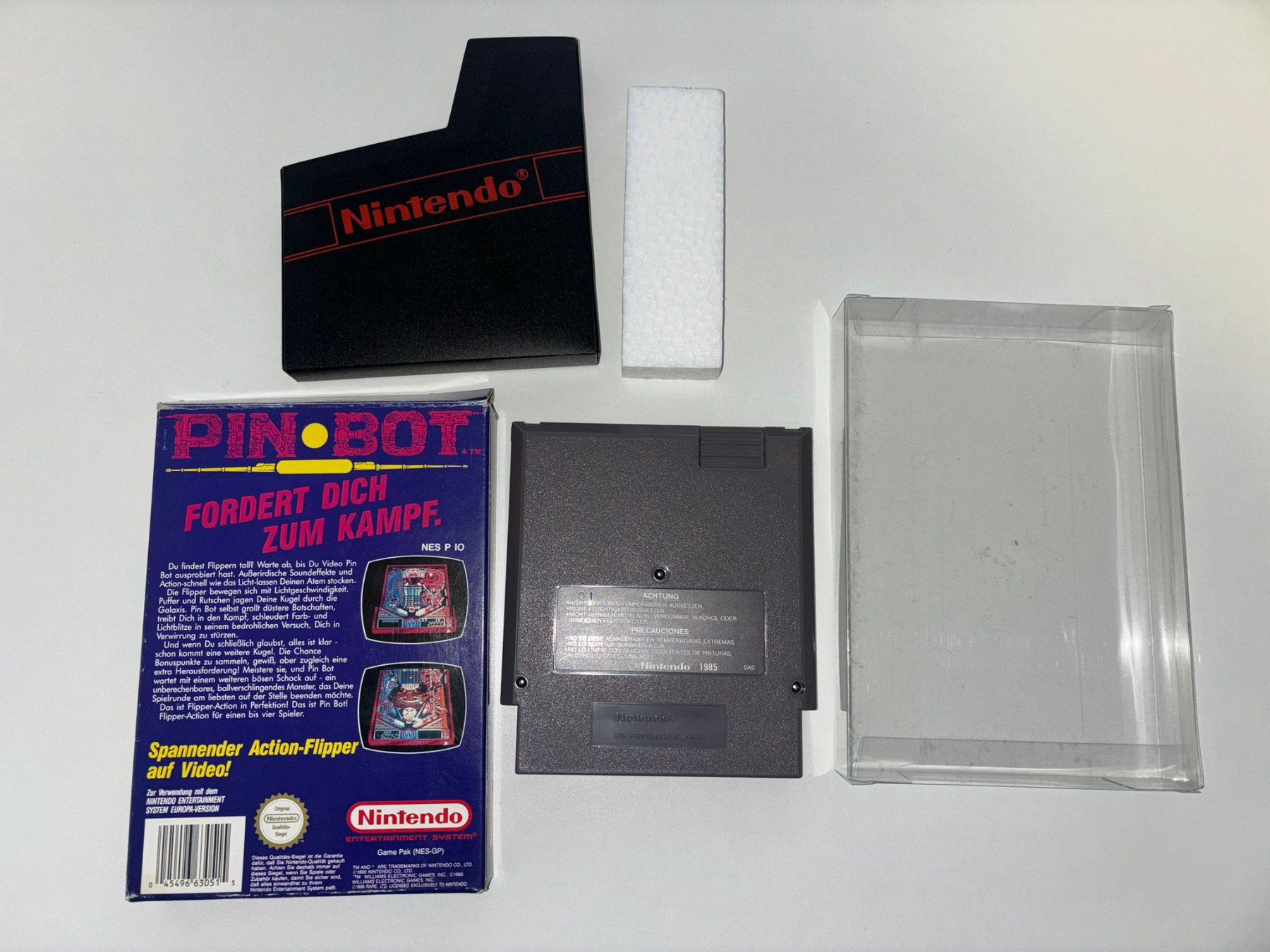 Nintendo Spiele: Pin Bot in OVP (Nintendo Nes) – Gebraucht aus Herisau von Seyashop1 1