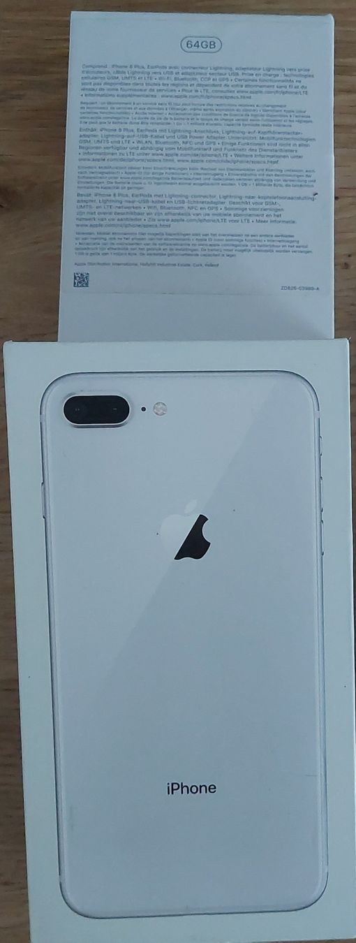 Apple Telefoni cellulari / Smartphones: iPhone 8 Plus, 64GB, Weiss - Top Zustand! – Usato da Gwatt (Thun) venduto da Letzte-Chance-III